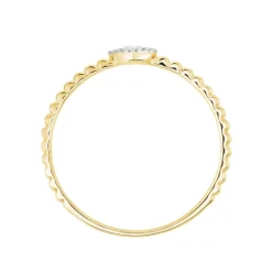 Histoire d'Or Bague Hanadi Or Jaune Diamant* Bagues|Bagues Avec Pierre