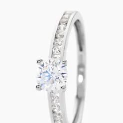 Sale Histoire d'Or Bague Harem or blanc oxyde