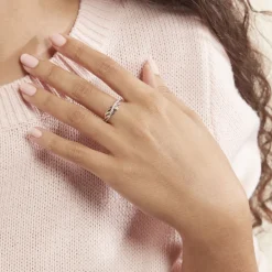 Histoire d'Or Bague Helene Or Bicolore Diamant* Bagues|Bagues Avec Pierre