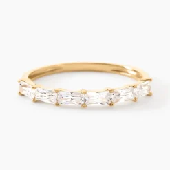 Histoire d'Or Bague Ilean Or Jaune Oxyde De Zirconium