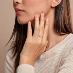 Histoire d'Or Bague Ilean Or Jaune Oxyde De Zirconium