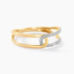 Histoire d'Or Bague Infinite Love Or Jaune Diamant* Bagues|Bagues Avec Pierre
