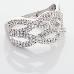 Histoire d'Or Bague Ireneo Argent Blanc Oxyde De Zirconium* Bagues|Bagues Fantaisie