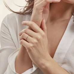 Histoire d'Or Bague Iryna Argent Blanc Oxyde De Zirconium* Bagues|Bagues Fantaisie