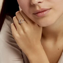 Histoire d'Or Bague Isabel Argent Blanc Oxyde De Zirconium* Bagues|Bagues Fantaisie