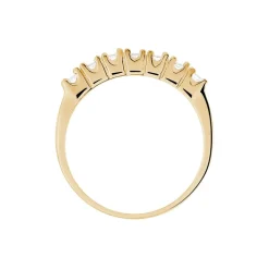 Sale Histoire d'Or Bague Isee Plaqué Or Jaune Oxyde De Zirconium