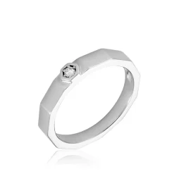 Histoire d'Or Bague Ishtar Argent Blanc Oxyde De Zirconium* Bagues|Bagues Fantaisie