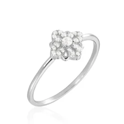 Histoire d'Or Bague Isia Argent Blanc Oxyde De Zirconium