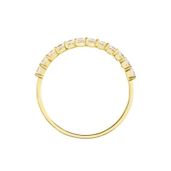 Histoire d'Or Bague Jahzeel Or Jaune Oxyde De Zirconium