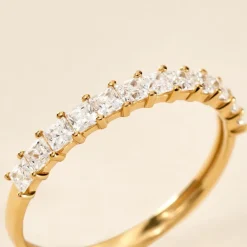 Histoire d'Or Bague Jahzeel Or Jaune Oxyde De Zirconium