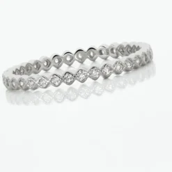 Online Histoire d'Or Bague Jannike De Zirconium argent blanc oxyde