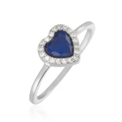 Discount Histoire d'Or Bague Jaume Argent Blanc Oxyde De Zirconium