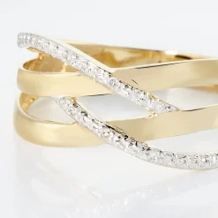 Histoire d'Or Bague Joassine Or Jaune Diamant* Bagues|Bagues Avec Pierre