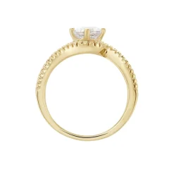 Histoire d'Or Bague Joisse Plaqué Or Oxyde De Zirconium* Bagues|Bagues Fantaisie