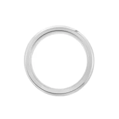 JOURDAN Bague Oahu Acier Blanc Et Noir* Bagues|Bagues Sans Pierre