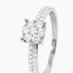 Histoire d'Or Bague Julia Ld Platine Blanc Diamant Synthétique* Bagues|Bagues Avec Pierre