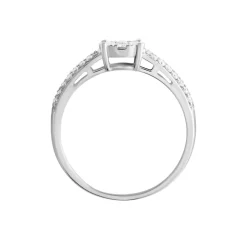 Histoire d'Or Bague Julia Platine Blanc Diamant* Bagues|Bagues Avec Pierre