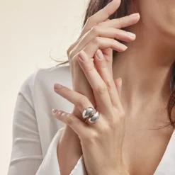 Histoire d'Or Bague Juste Argent Blanc* Bagues|Bagues Sans Pierre