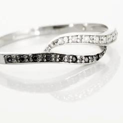 Online Histoire d'Or Bague Kateryn Argent Blanc Oxyde De Zirconium