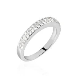 Outlet Histoire d'Or Bague Kelsy Argent Blanc Oxyde De Zirconium