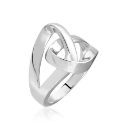 Hot Histoire d'Or Bague Kim-ly Argent Blanc