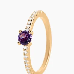 Histoire d'Or Bague Kurt Plaqué Or Jaune Oxyde De Zirconium* Bagues|Bagues Fantaisie