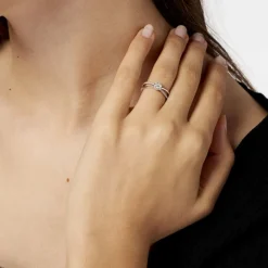 Histoire d'Or Bague Kuta Or Blanc Diamant* Bagues|Bagues Avec Pierre