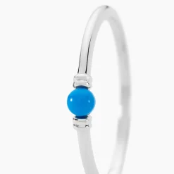 Sale Histoire d'Or Bague Laelle Argent Blanc Turquoise