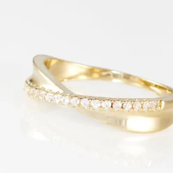 Histoire d'Or Bague Lia Plaqué Or Jaune Oxyde De Zirconium* Bagues Fantaisie|Bagues Avec Pierre