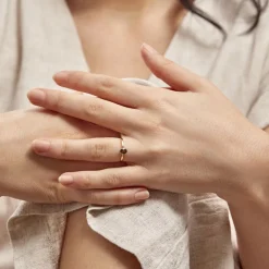 Histoire d'Or Bague Lily Or Jaune Quartz* Bagues|Bagues Avec Pierre