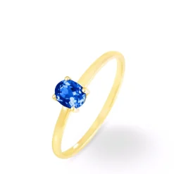 New Histoire d'Or Bague Lily Or Jaune Saphir
