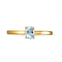 New Histoire d'Or Bague Lily Or Jaune Saphir