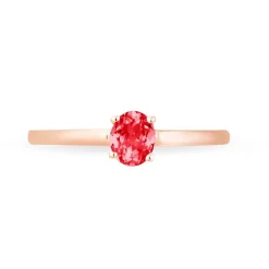 Histoire d'Or Bague Lily Or Rose Rubis* Bagues|Bagues Avec Pierre