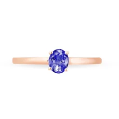 Histoire d'Or Bague Lily Or Rose Tanzanite* Bagues|Bagues Avec Pierre