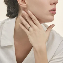 Best Histoire d'Or Bague Lilybeth Or Blanc Diamant