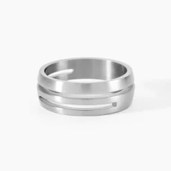 Histoire d'Or Bague Line Acier Blanc* Bagues|Bagues Sans Pierre