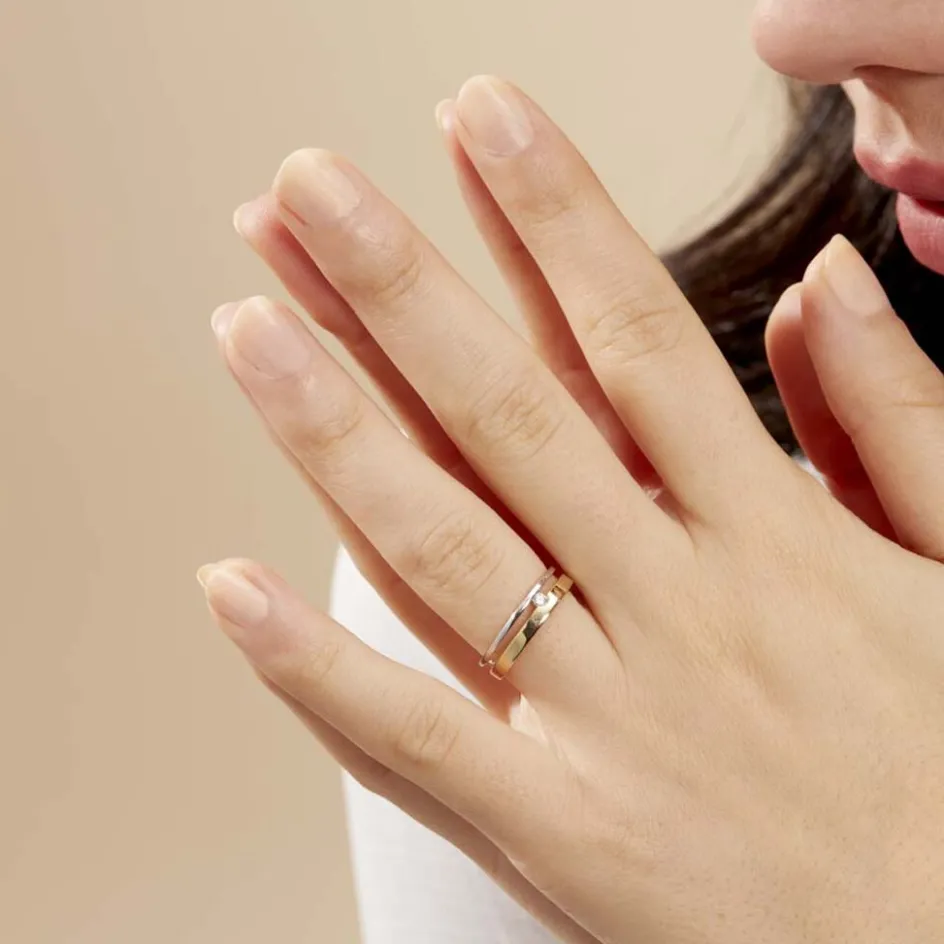 Sale Histoire d'Or Bague Lola Or Bicolore Diamant