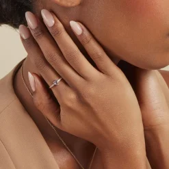 Outlet Histoire d'Or Bague Love Ring Or Jaune Améthyste Oxyde De Zirconium or jaune améthyste violet