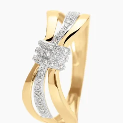 Histoire d'Or Bague Lucilla Or Jaune Diamant* Bagues|Bagues Avec Pierre