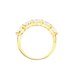Discount Histoire d'Or Bague Lyana Or Jaune Oxyde De Zirconium