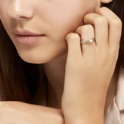 Histoire d'Or Bague Lysie Argent Blanc Oxyde De Zirconium* Bagues|Bagues Fantaisie