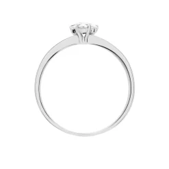 Histoire d'Or Bague Magnolia Or Blanc Diamant* Bagues|Bagues Avec Pierre