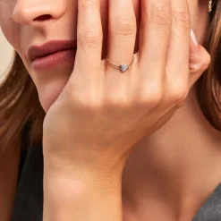 Histoire d'Or Bague Mahe Or Jaune Diamant* Bagues|Bagues Avec Pierre