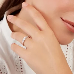 Histoire d'Or Bague Maiwen Argent Blanc Oxyde De Zirconium* Bagues|Bagues Fantaisie