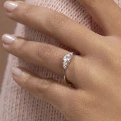 Histoire d'Or Bague Maiwen Argent Blanc Oxyde De Zirconium* Bagues|Bagues Fantaisie