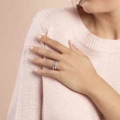 Histoire d'Or Bague Malou Argent Blanc Oxyde De Zirconium* Bagues|Bagues Fantaisie