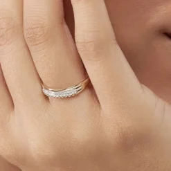 Histoire d'Or Bague Marcianne Or Jaune Diamant* Bagues|Bagues Avec Pierre