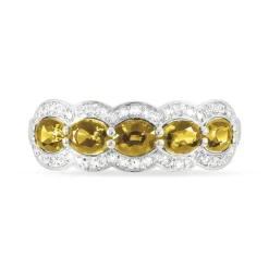 Histoire d'Or Bague Margaux Or Jaune Citrine Et Diamant* Bagues|Bagues Avec Pierre