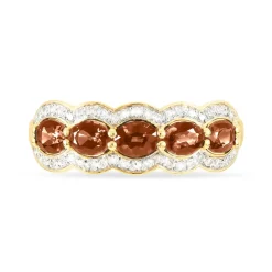 Histoire d'Or Bague Margaux Or Jaune Morganite Et Diamant* Bagues|Bagues Avec Pierre