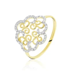 Histoire d'Or Bague Marie-christel Or Jaune Diamant